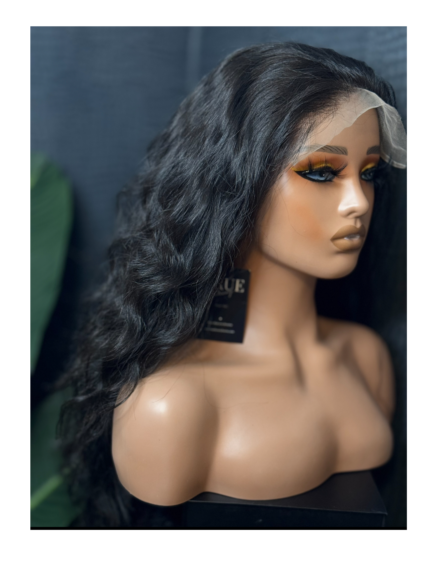 Lux  Raw Wavy 7x7 HD closure wig- Cambodian hair