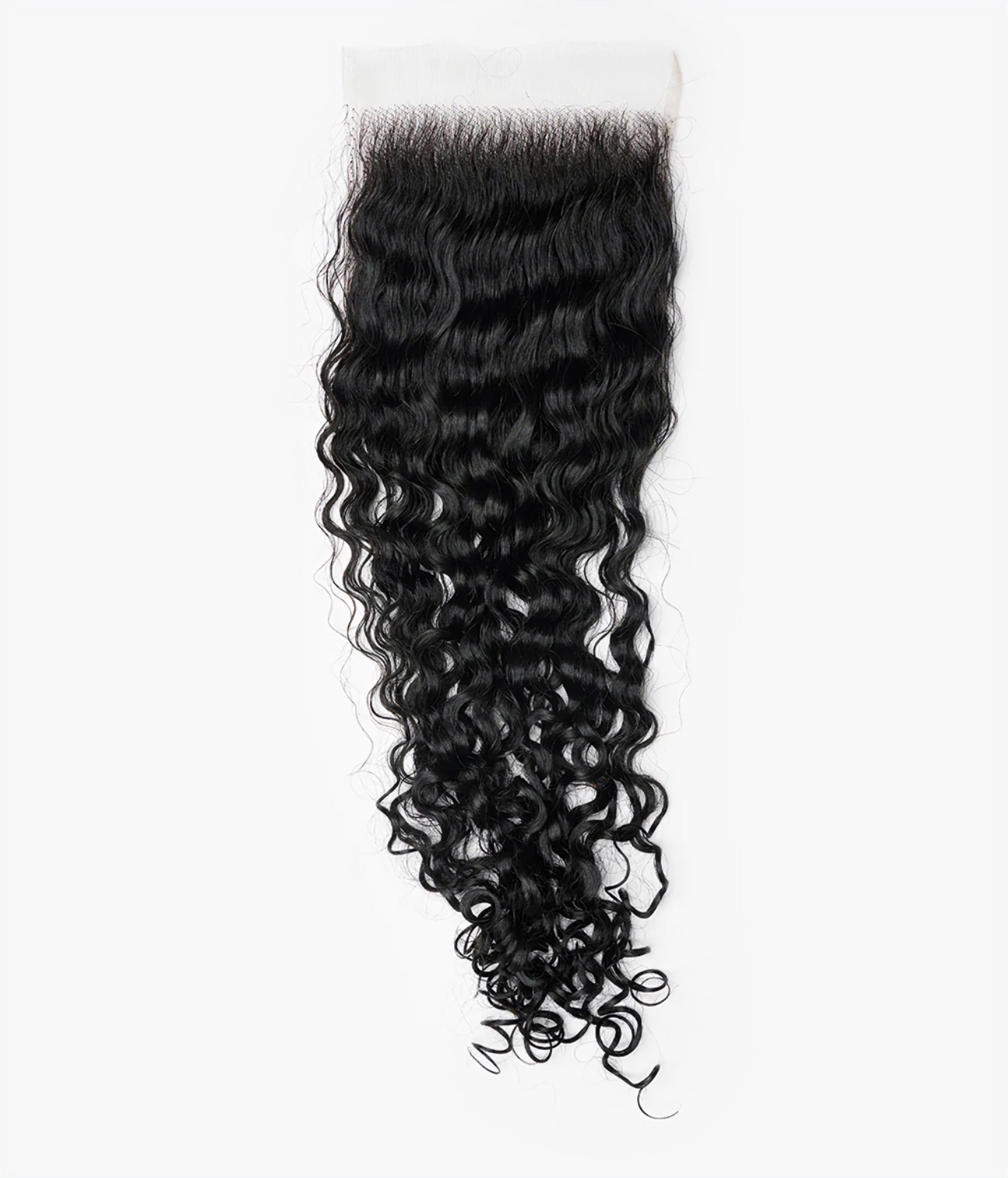 RAW BURMESE CURLY HD 5"by 5" CLOSURE
