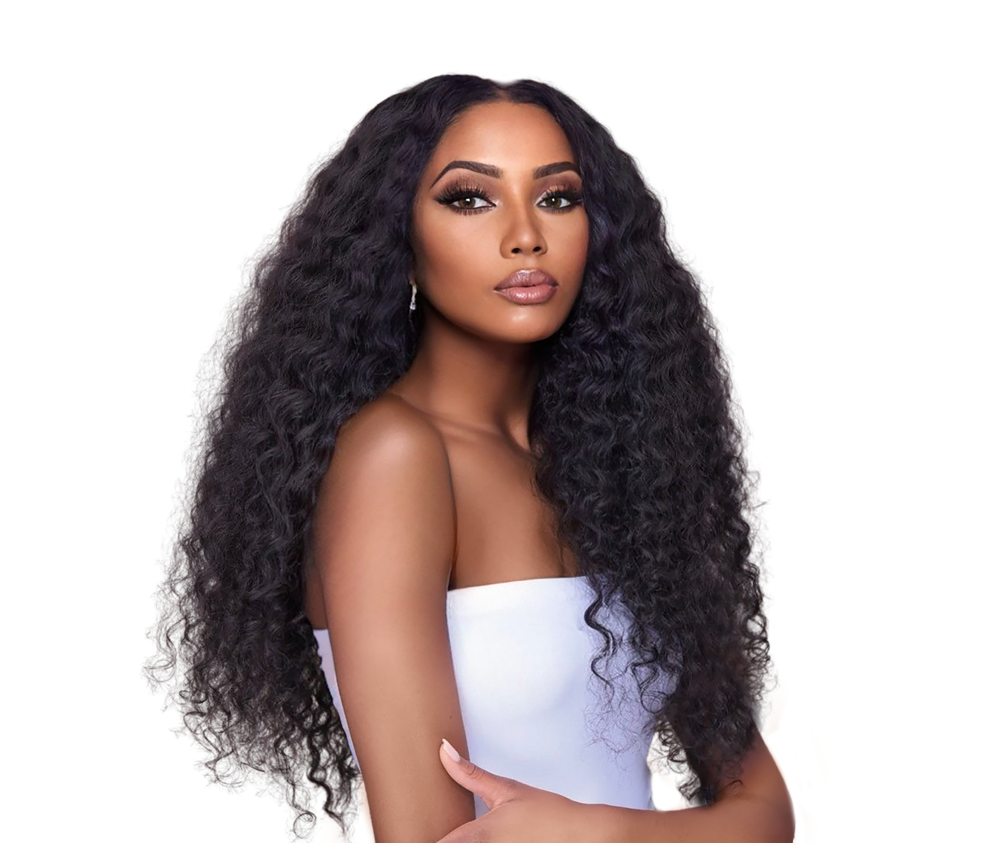 RAW WAVY/CURLY 13" by 4” FRONTAL  WIG