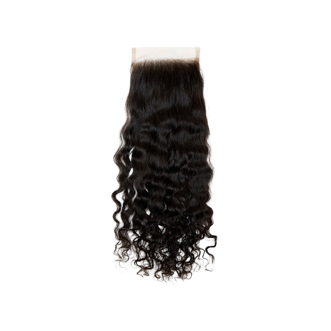RAW CAMBODIAN WAVY/ CURLY HD CLOSURE